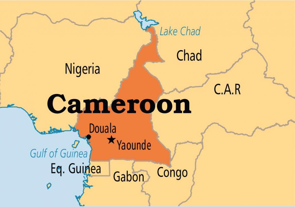 Kart яунде, Kamerun