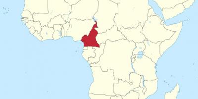Kart Qərbi Afrikada Kamerun