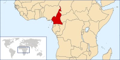 Kart yeri Kamerun 